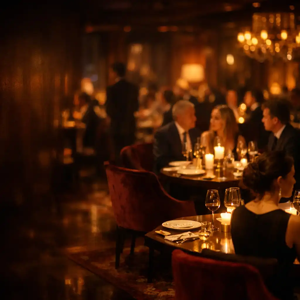 Eleganckie wydarzenie firmowe w restauracji